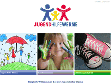 Tablet Screenshot of jugendhilfe-werne.de